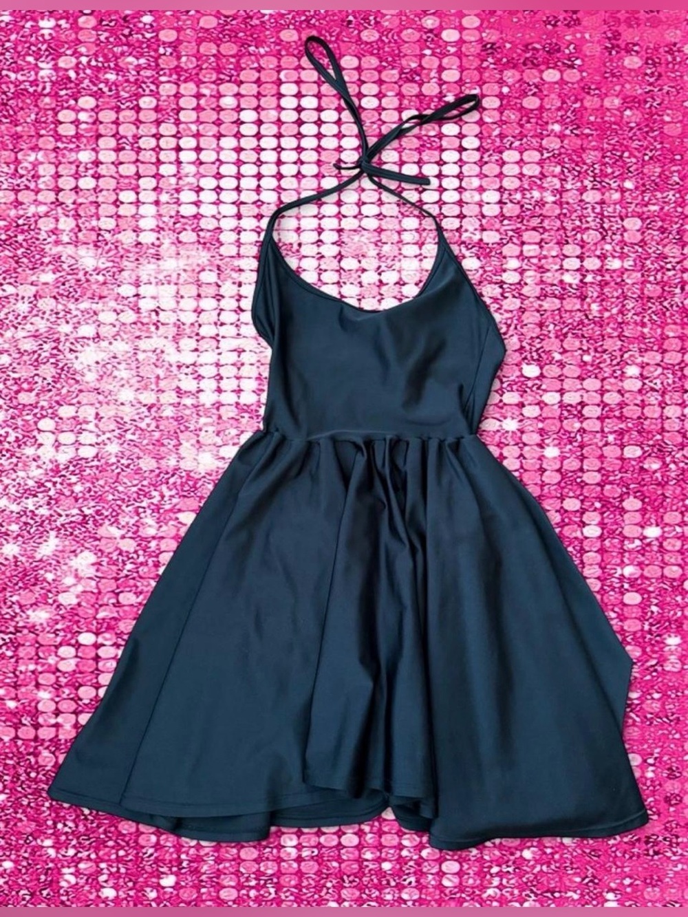 American Apparel Black Halter Skater
Dress Size S
